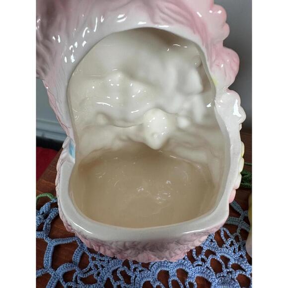 2 Vintage Nancy Pew Giftware Co. Anthropomorphic Ceramic Planters - Picture 5 of 10